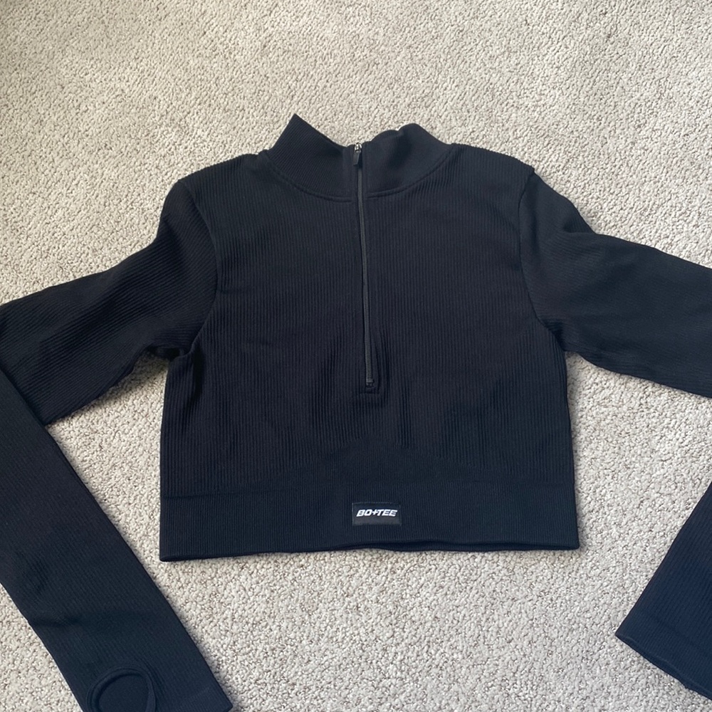 Bo+Tee Quarter Zip